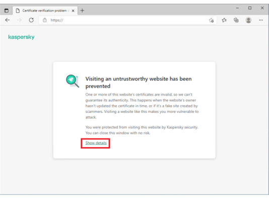 Antivirus blocking problems
