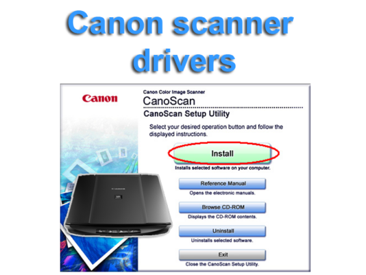 Canon scanner drivers