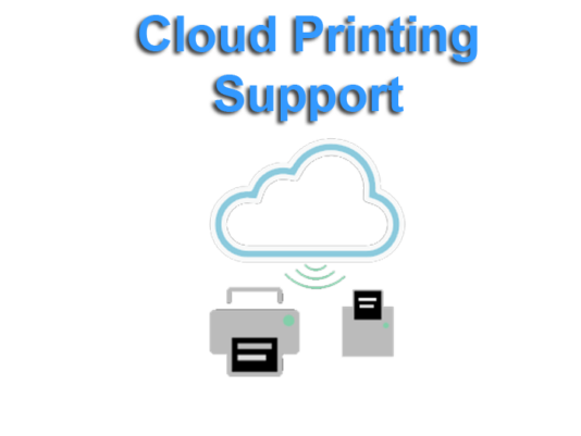 Cloud Printing support