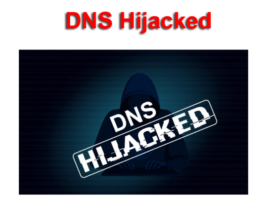Dns hijacked