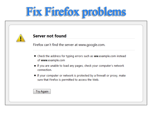 Firefox problems