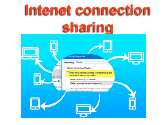 Internet connection sharing