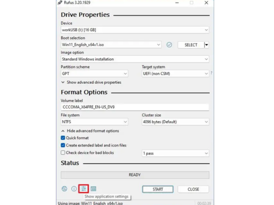 Make bootable pendrive
