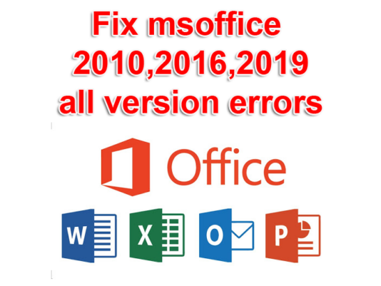 Ms office installation or problem solution