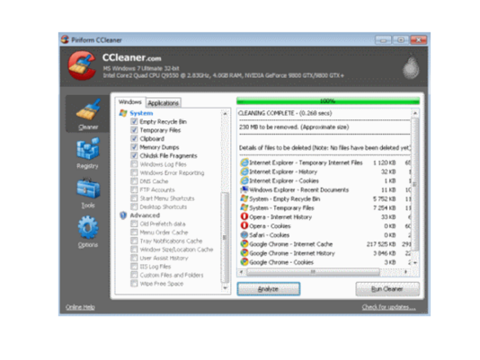 Temp file cleaning