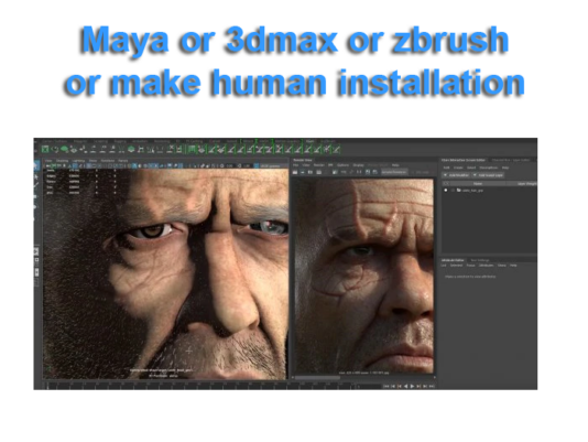 Character modelling software