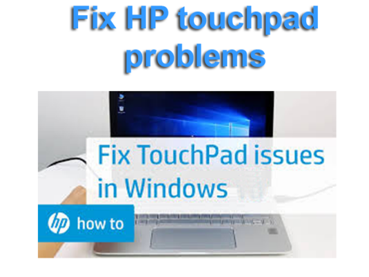 HP touchpad driver problems