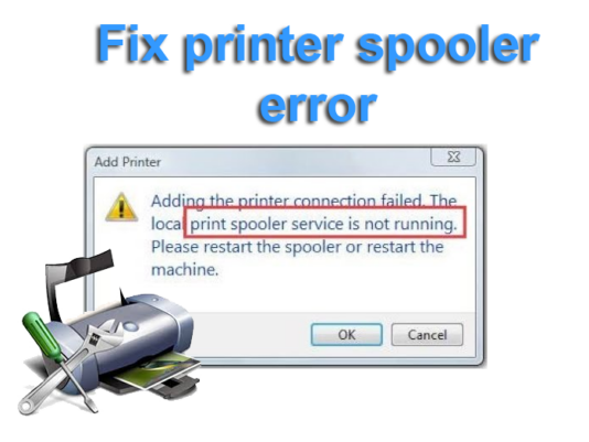 Printer spooler missing