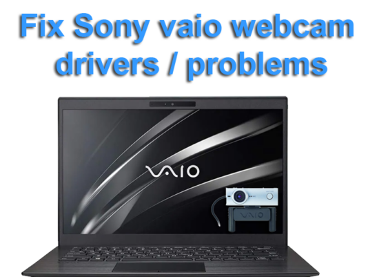 Sony vaio webcam drivers