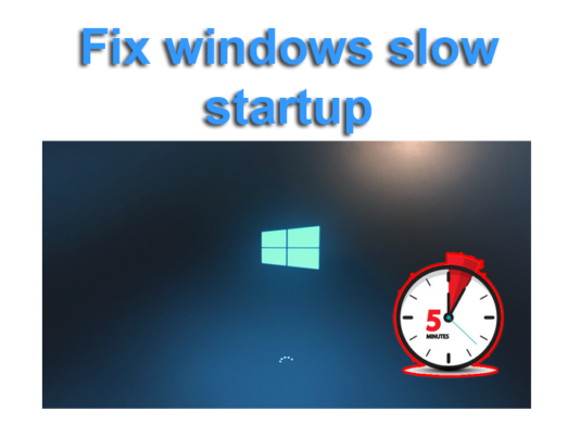Slow pc startup