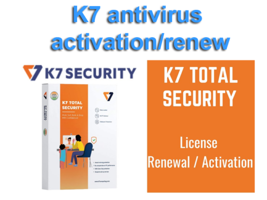 K7 total security installation