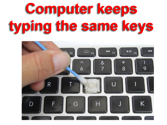 Laptop Key Bounce problem