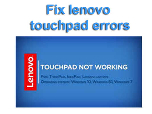 Lenovo touchpad driver problems
