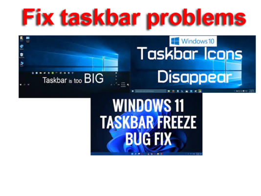 Taskbar problem