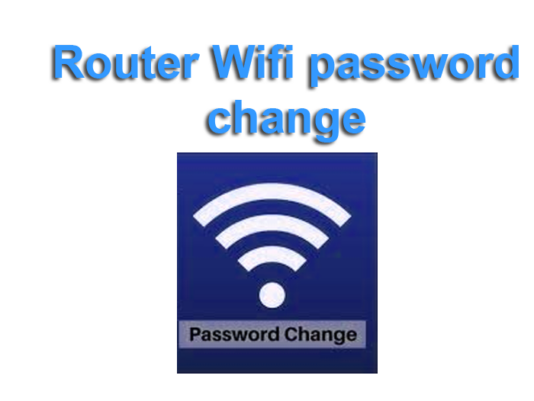 WiFi Password Reset