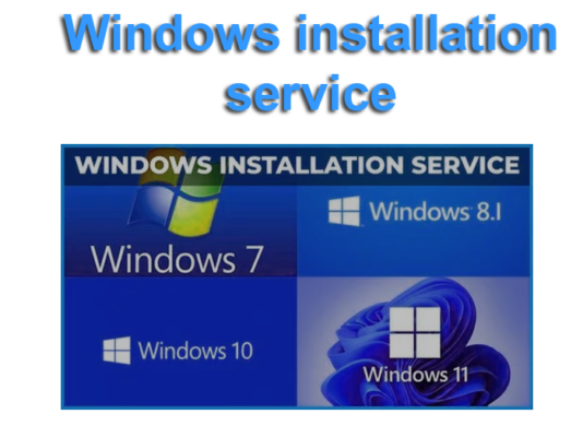 Windows installation service
