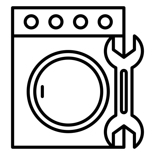 8345453 electronic repair service washing machine technology icon